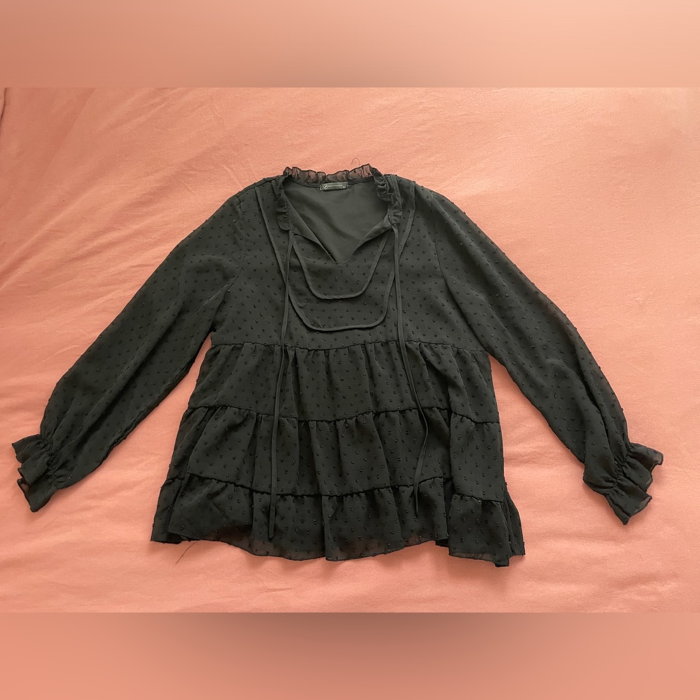 Pretty Garden Long Sleeve Blouse